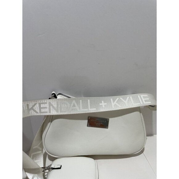 KENDALL & KYLIE WOMENS CROSSBODY WHITE  PURSE - Picture 7 of 7